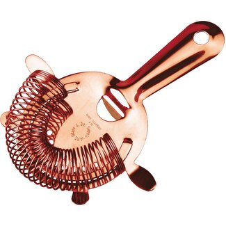 Non Food Company APS strainer copper plated with 4 prongs