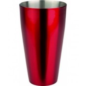Non Food Company Boston Shaker powder coated red 830 ml OP=OP