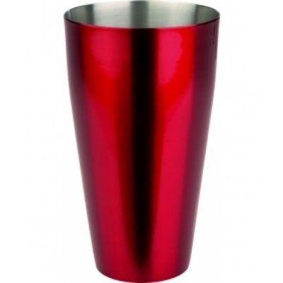 Non Food Company Boston Shaker powder coated red 830 ml OP=OP