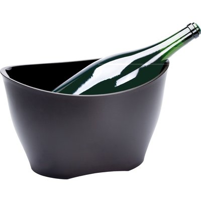 Non Food Company Ice Bucket frosted black 40*29,5 cm H 25 cm 13,5 L