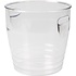 Non Food Company Ice Bucket Clear Plastic 22*22 cm 6 L