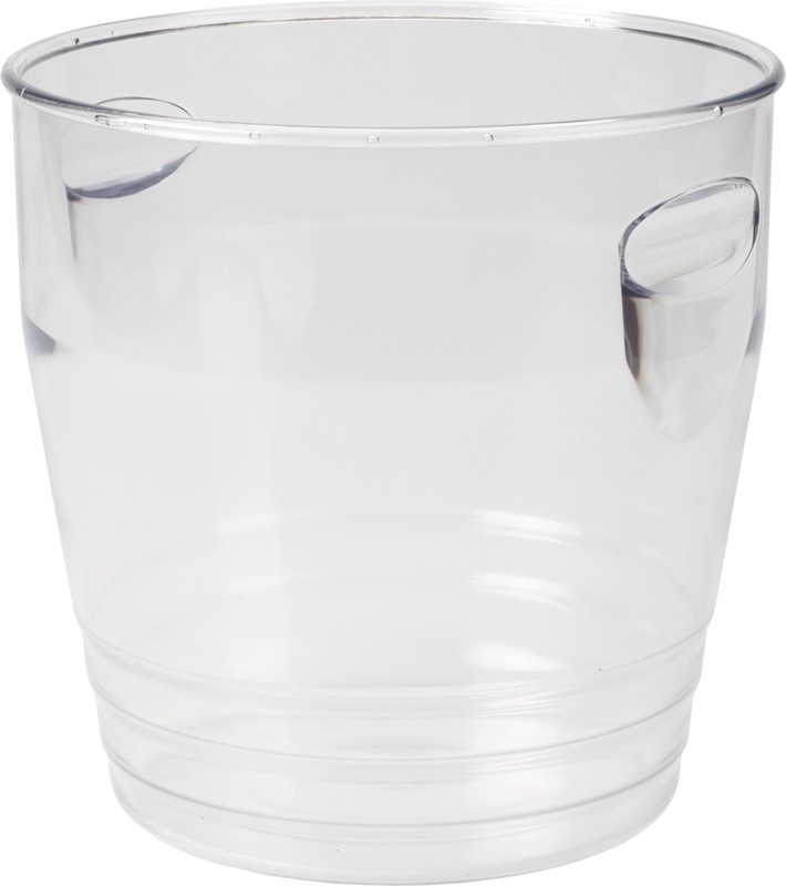 Ice Bucket Clear Plastic 22*22 cm 6 L Non Food Company Specialist