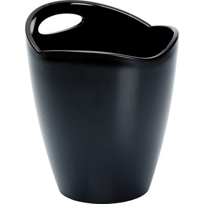 Non Food Company Ice Bucket Frosted Black Plastic 22*24 cm 3 L