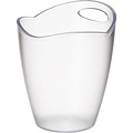 Non Food Company Ice Bucket Frosted Clear Plastic 22*24 cm 3 L