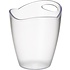 Non Food Company Ice Bucket Frosted Clear Plastic 22*24 cm 3 L