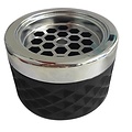 Non Food Company Windproof Ashtray black with chrome cap