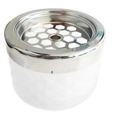 Non Food Company Windproof Ashtray frosted with chrome cap