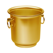 Non Food Company Ice bucket gold 21 cm