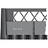 Non Food Company 49 Compartment Base Rack Black