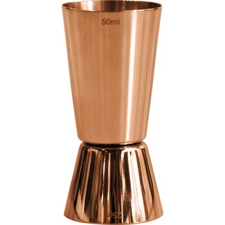 Non Food Company Jigger copper plated 25 & 50 ml