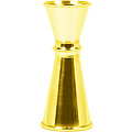 Non Food Company Yukiwa jigger normal 15/30 ml gold plated