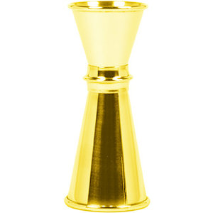 Non Food Company Yukiwa jigger normal 15/30 ml gold plated