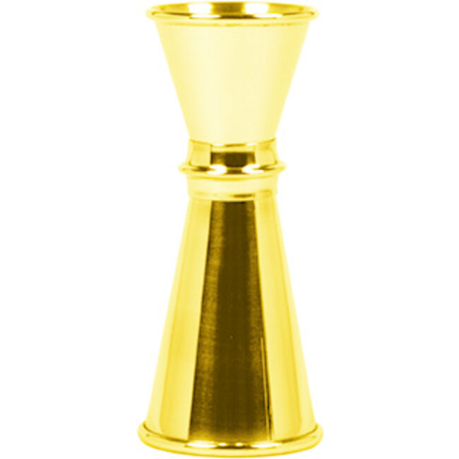 Non Food Company Yukiwa jigger normal 15/30 ml gold plated