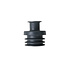 Non Food Company Silicone Pourer Black For Oil And Vinegar Bottle Ã˜ 3.6*H 3.8