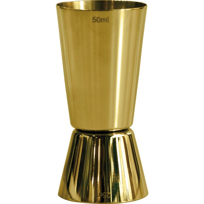 Non Food Company 47 Ronin Jigger gold plated 25 & 50 ml