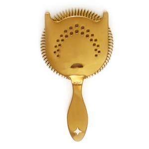 Non Food Company Bonzer heritage hawthorne two ears strainer gold plated