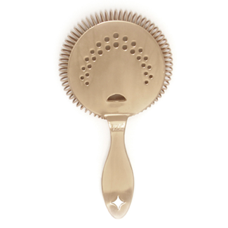 Non Food Company Bonzer heritage sprung julep strainer silver plated