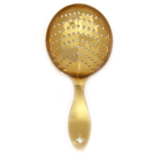 Non Food Company Bonzer heritage julep strainer gold plated