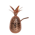 Non Food Company Metal Pineapple with straw Copper 710 ml