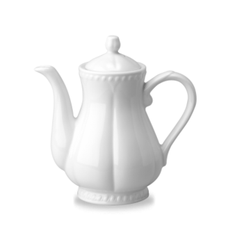 Churchill Servies Horeca Kwaliteit BuckHam White Coffee Pot Dekseltje Pt