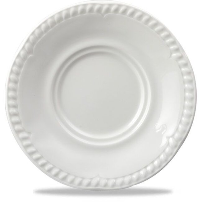 Churchill Servies Horeca Kwaliteit Buck'Ham White Tea Saucer 15cm 24/box