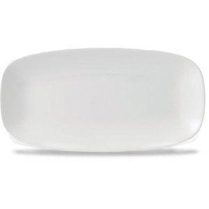 Churchill Servies Horeca Kwaliteit White Chefs Oblong Bord 29.8x15.3cm