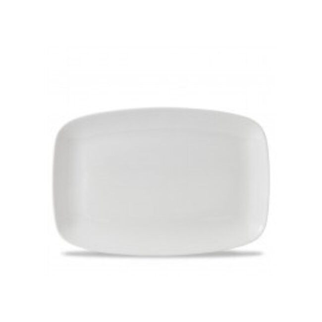 Churchill Servies Horeca Kwaliteit DISCONTINUED White Oblong Chefs Plate 34.4 x 23.4cm 6/box