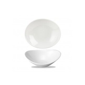 Churchill Servies Horeca Kwaliteit White Orbit Oval Bowl 20.5cm