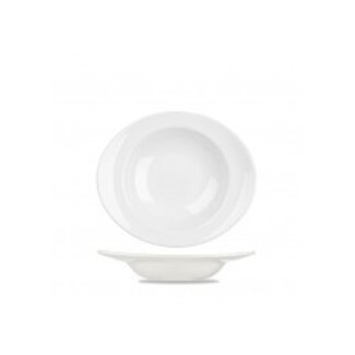 Churchill Servies Horeca Kwaliteit White Orbit Oval Soup Bord 27.5cm