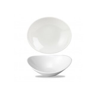 Churchill Servies Horeca Kwaliteit White Orbit Oval Pasta Bowl 59.6cl