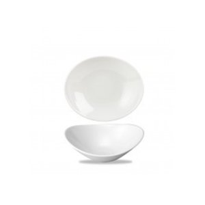 Churchill Servies Horeca Kwaliteit White Orbit Oval Bowl 17.7cm