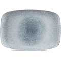 Churchill Servies Horeca Kwaliteit Raku Topaz Blue Oblong Platter 34.4cm x 23.4cm