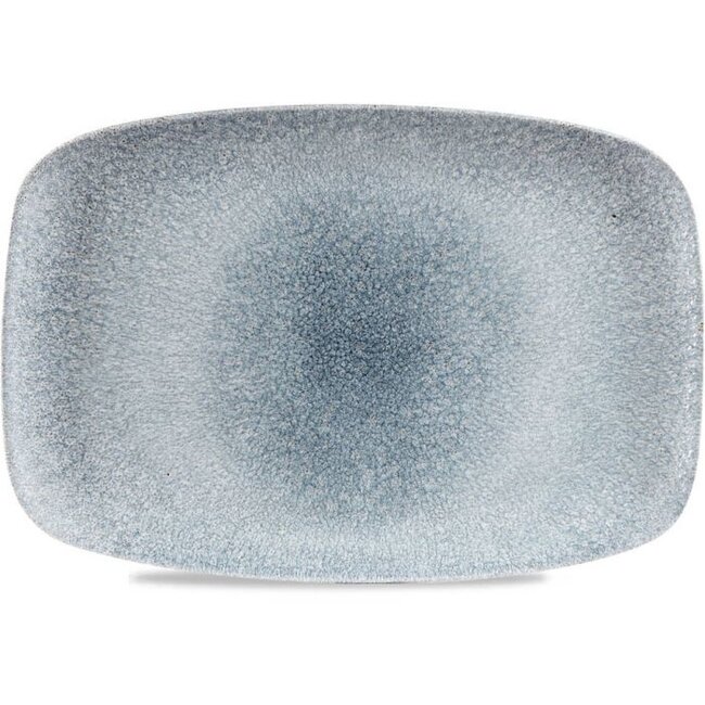 Churchill Servies Horeca Kwaliteit Raku Topaz Blue Oblong Platter 34.4 x 23.4cm 6/box