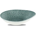 Churchill Servies Horeca Kwaliteit Raku Topaz Blue Round Round Dish 18.5x16.6cm