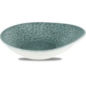 Churchill Servies Horeca Kwaliteit Raku Topaz Blue Round Round Dish 18.5x16.6cm