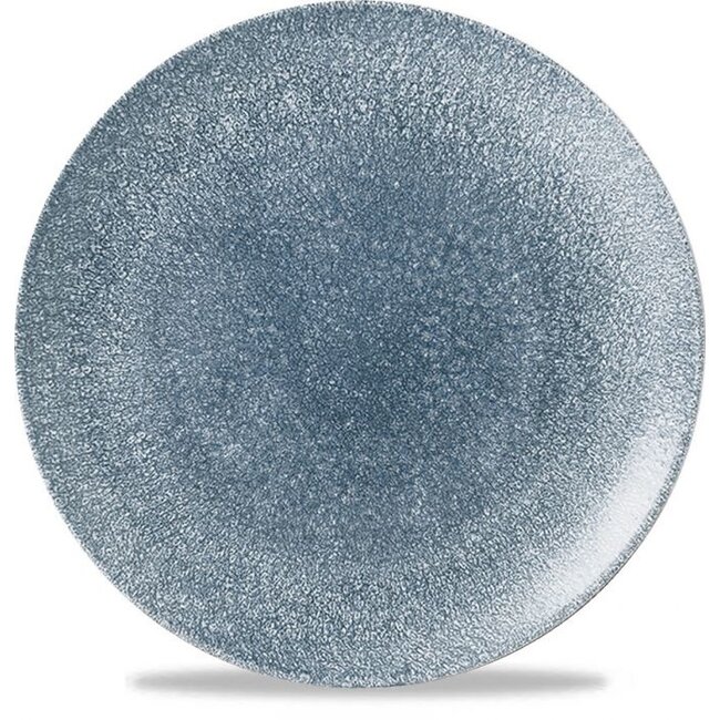 Churchill Servies Horeca Kwaliteit Raku Topaz Blue Evolve Coupe Plate 29cm 12/box