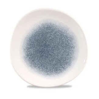 Churchill Servies Horeca Kwaliteit Raku Topaz Blue Round Trace Bord 21cm