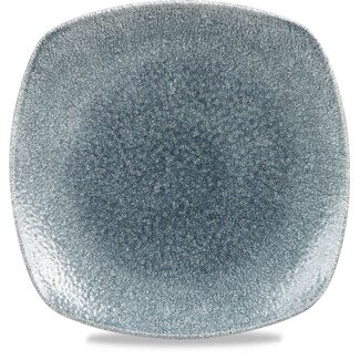 Churchill Servies Horeca Kwaliteit Raku Topaz Blue Squared Square Bord 25.2cm