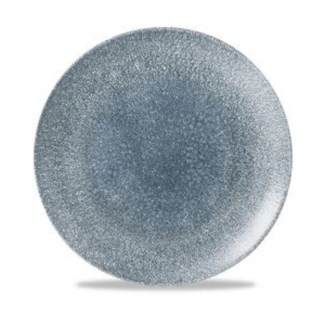 Churchill Servies Horeca Kwaliteit Raku Topaz Blue Evolve Coupe Plate 26cm 12/box