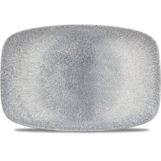 Churchill Servies Horeca Kwaliteit Raku Topaz Blue Oblong Chefs Bord 30 x 19.9cm