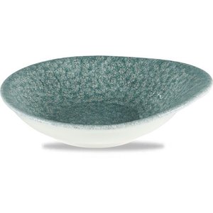 Churchill Servies Horeca Kwaliteit Raku Topaz Blue Round Round Dish 16.1x14.5cm