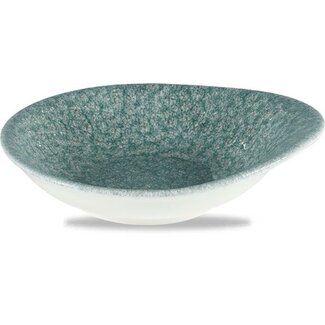 Churchill Servies Horeca Kwaliteit Raku Topaz Blue Round Round Dish 16.1x14.5cm