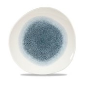 Churchill Servies Horeca Kwaliteit Raku Topaz Blue Round Trace Bord 28.6cm