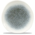 Churchill Servies Horeca Kwaliteit Raku Topaz Blue Round Trace Bord 18.6cm