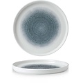 Churchill Servies Horeca Kwaliteit Raku Topaz Blue Walled Bord 21cm