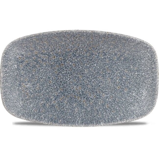 Churchill Servies Horeca Kwaliteit Raku Topaz Blue Oblong Chefs Plate 20 x 12.1cm 12/box