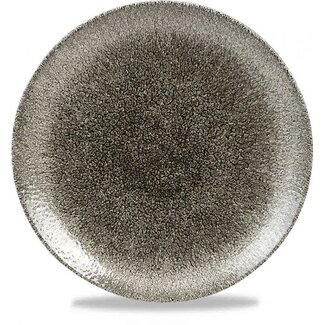 Churchill Servies Horeca Kwaliteit Raku Quartz Black Evolve Coupe Bord 16.5cm
