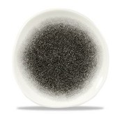 Churchill Servies Horeca Kwaliteit Raku Quartz Black Round Trace Bord 18.6cm