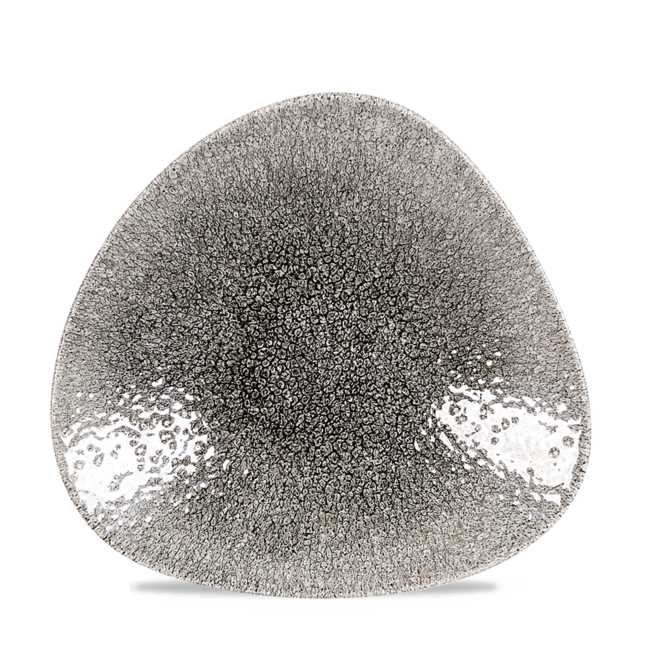 Churchill Servies Horeca Kwaliteit Raku Black Triangle Shallow Bowl 27.2 x 26.7cm 12/box