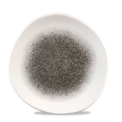 Churchill Servies Horeca Kwaliteit Raku Quartz Black Round Trace Bord 21cm